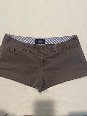 American Eagle Outfitters Favorite Short, Khaki, gray, 8